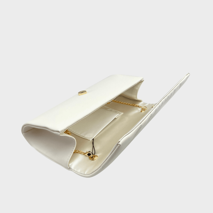 Ivory Long Shell Clutch Bag from You Know Who's