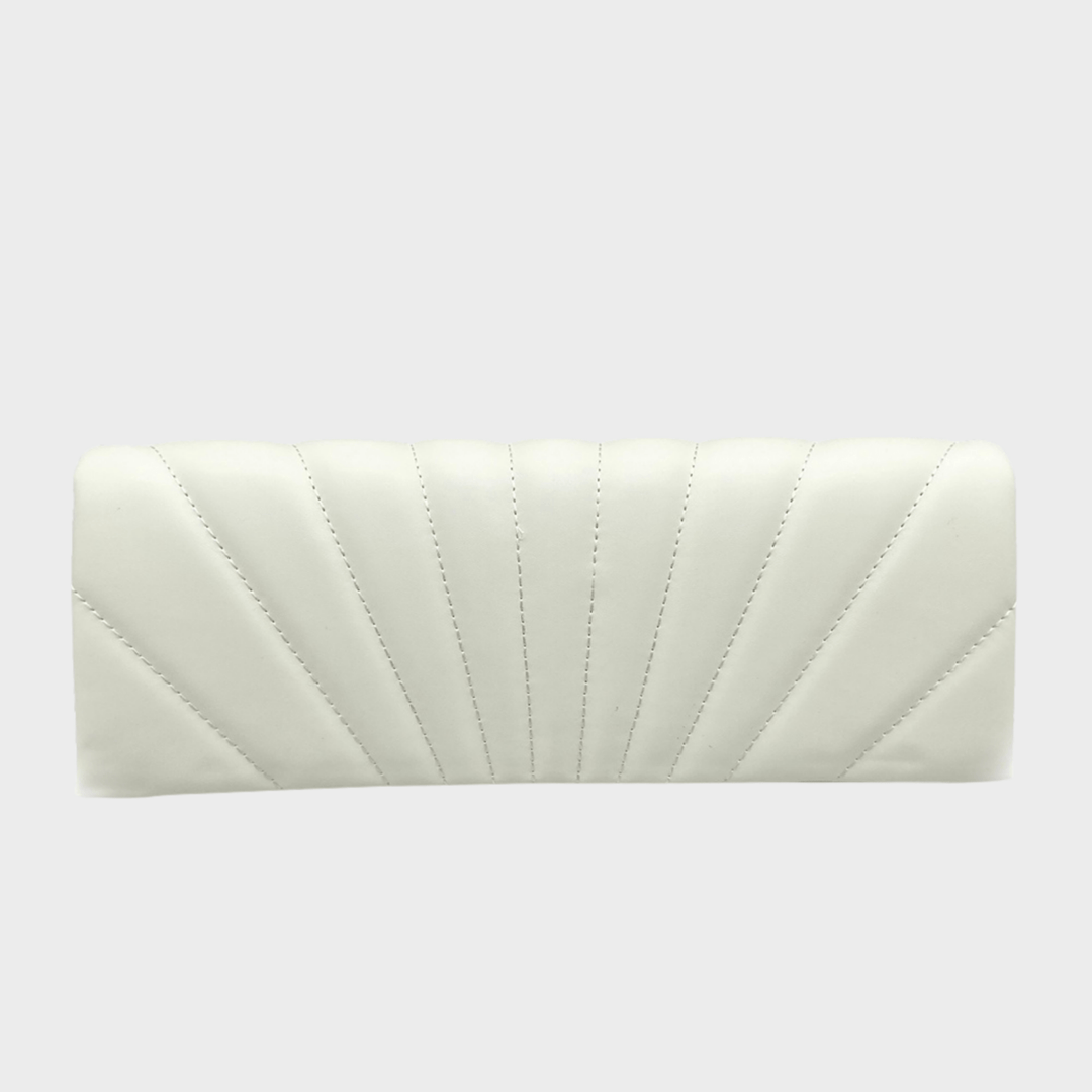 Ivory Long Shell Clutch Bag from You Know Who's