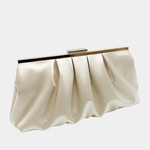 Ruched Clutch Bag