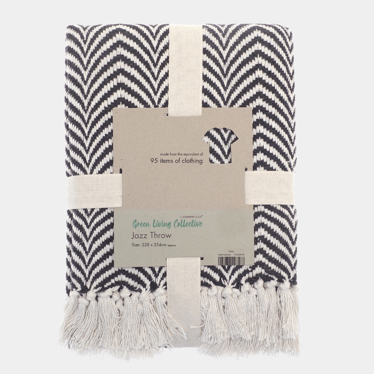 Jazz Design Eco Throw 228 x 254cm from You Know Who's