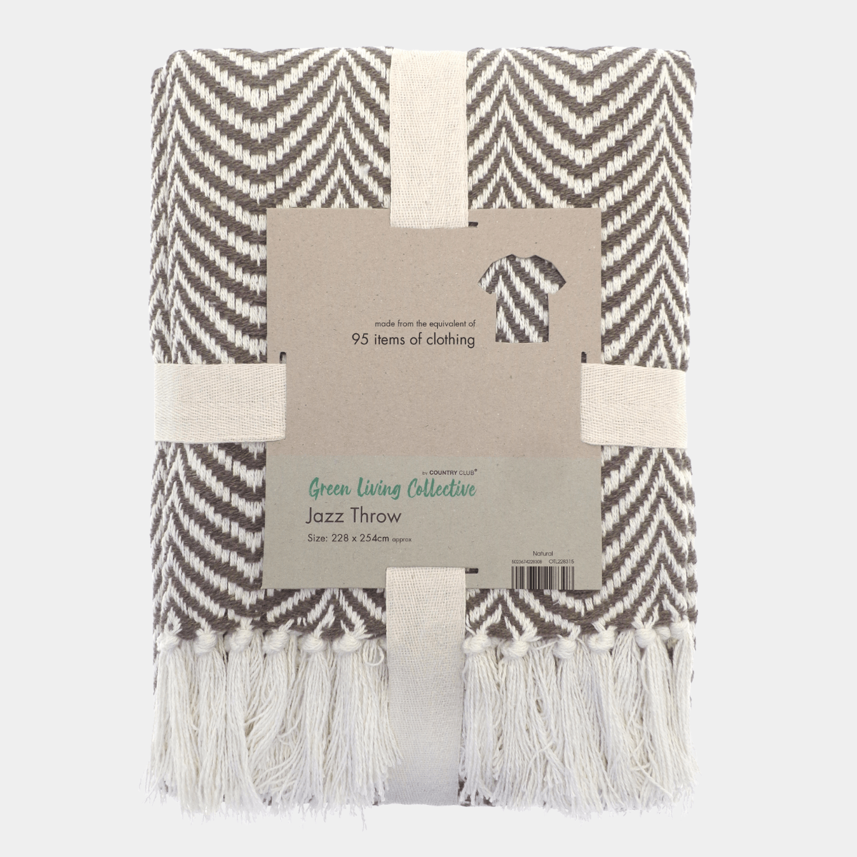 Jazz Design Eco Throw 228 x 254cm from You Know Who's