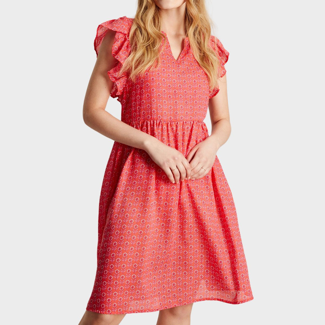 Joules Red Printed Dress from You Know Who's