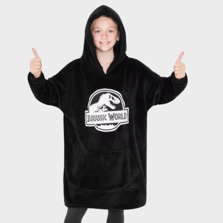 Jurassic World Character Fleece Poncho from You Know Who's