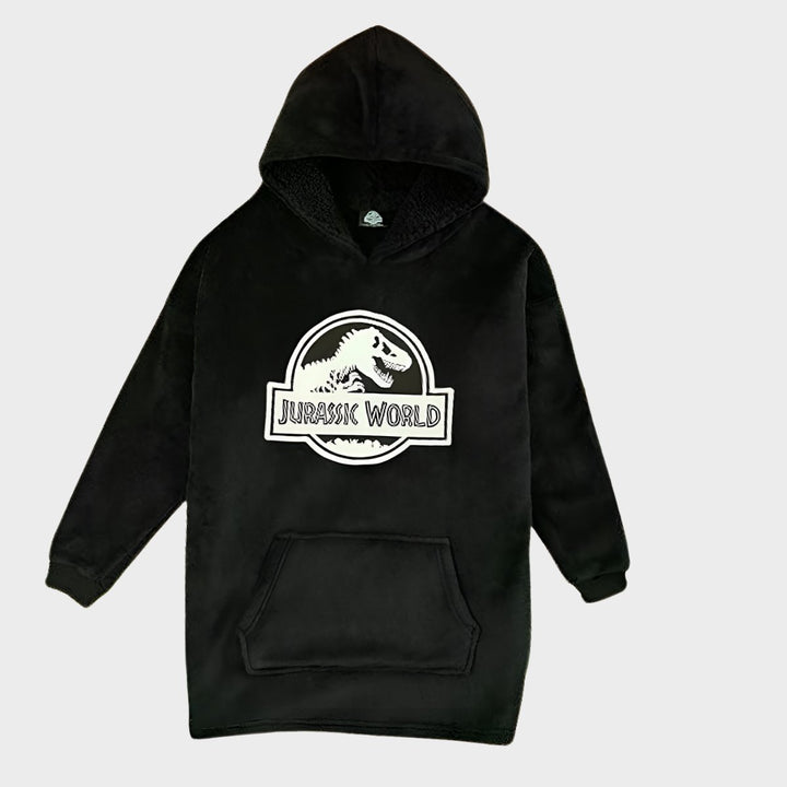 Jurassic World Character Fleece Poncho from You Know Who's