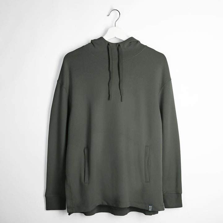Khaki Relaxed Fit Yoga Hoodie from You Know Who's