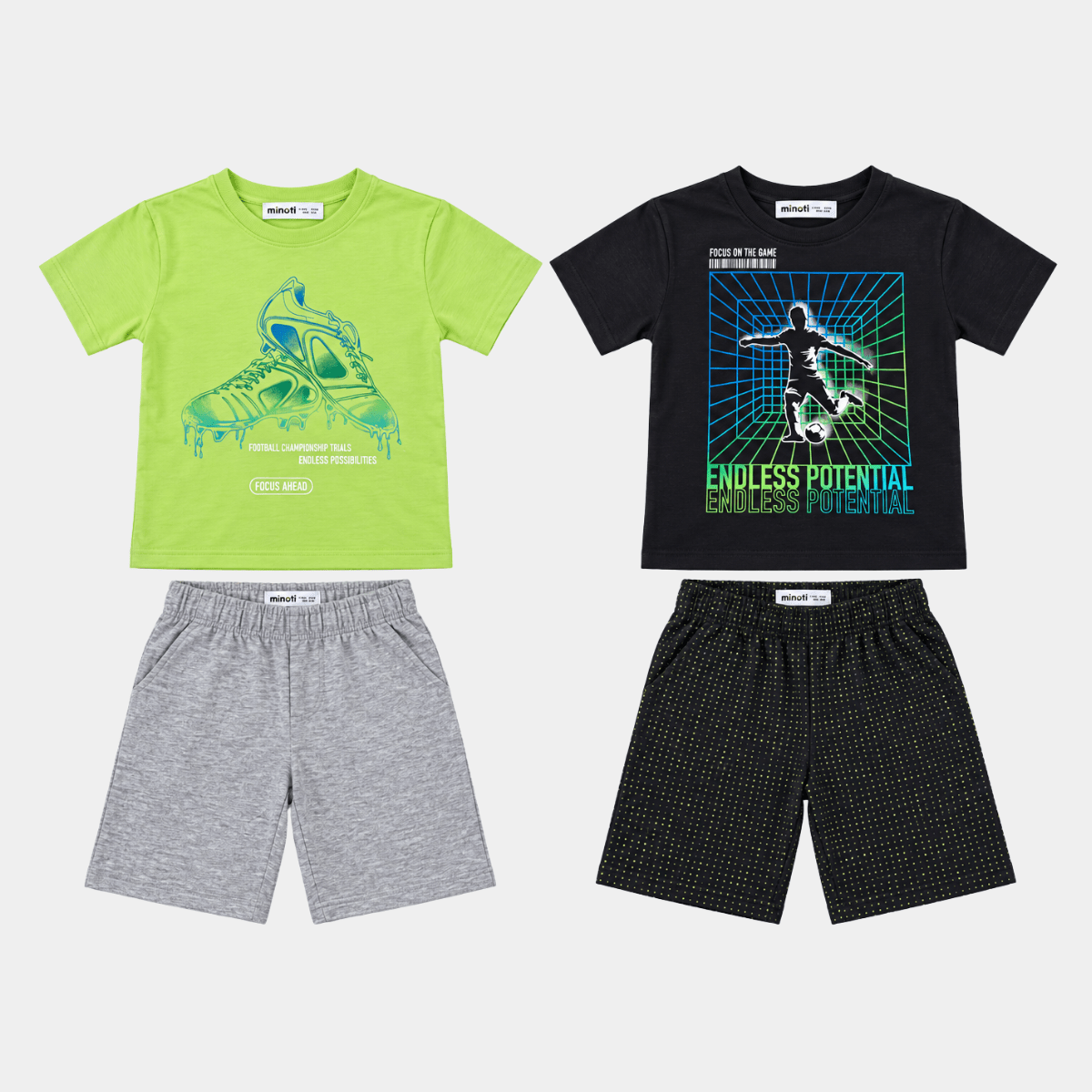 Kids 2pk Shorty Pyjama set from You Know Who's