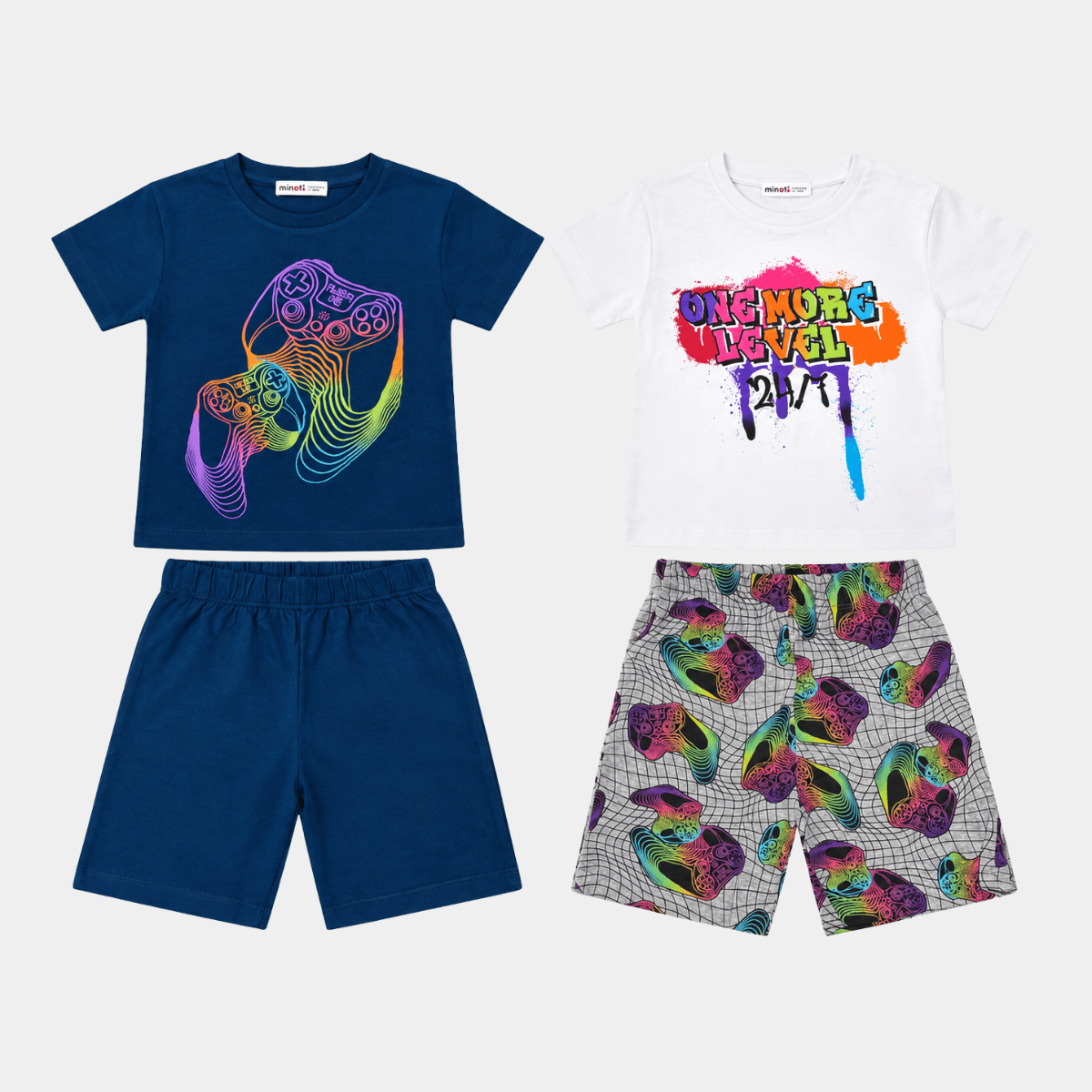 Kids 2pk Shorty Pyjama set from You Know Who's