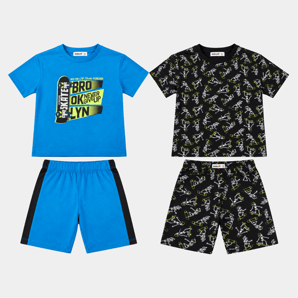 Kids 2pk Shorty Pyjama set from You Know Who's