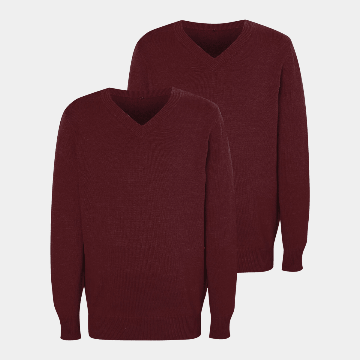 Kids 2pk V Neck School Sweater from You Know Who's