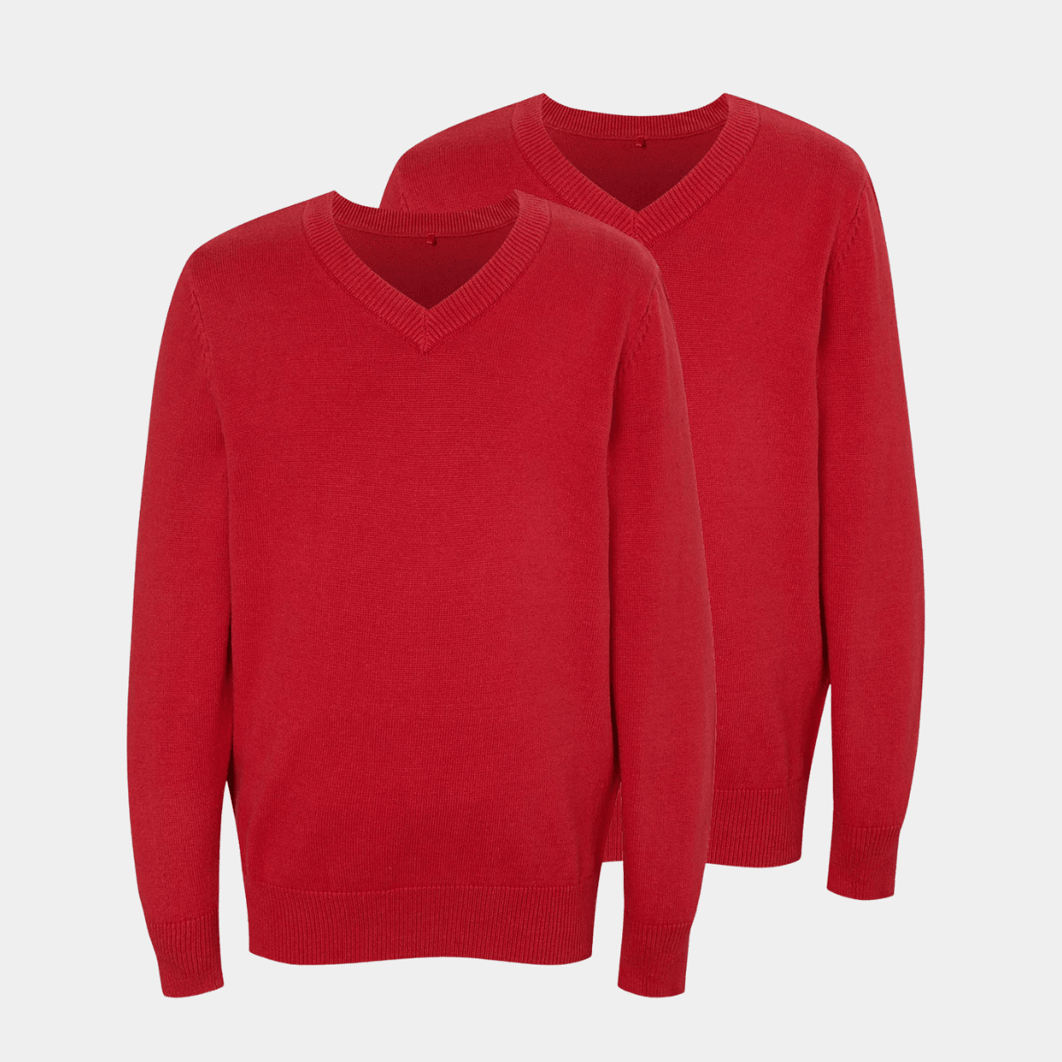 Kids 2pk V Neck School Sweater from You Know Who's