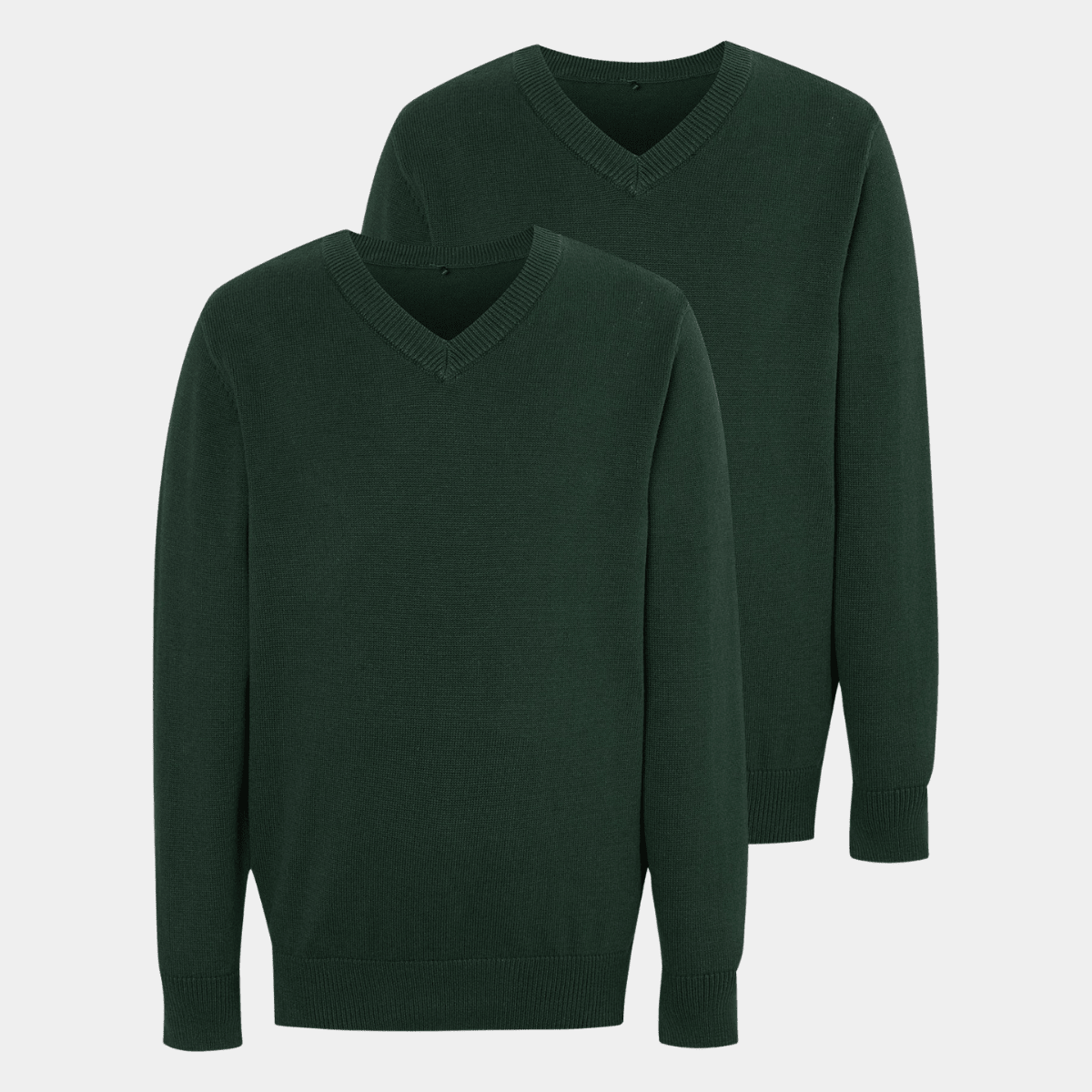 Kids 2pk V Neck School Sweater from You Know Who's