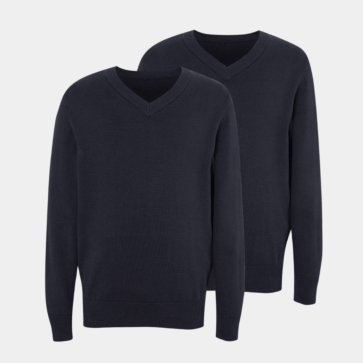 Kids 2pk V Neck School Sweater from You Know Who's
