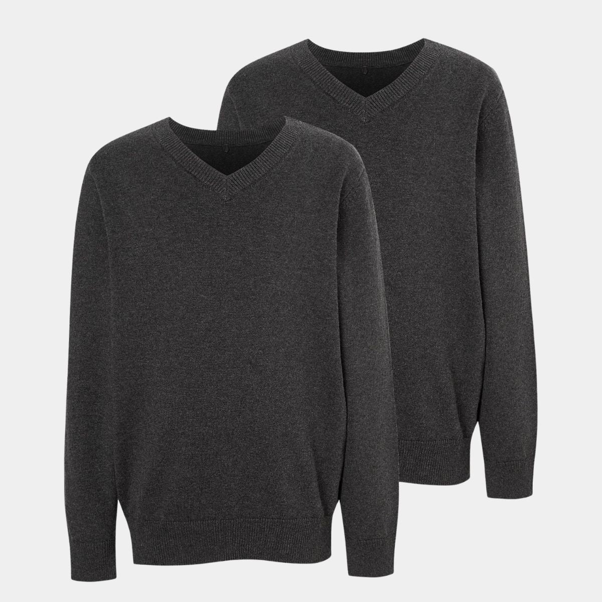 Kids 2pk V Neck School Sweater from You Know Who's