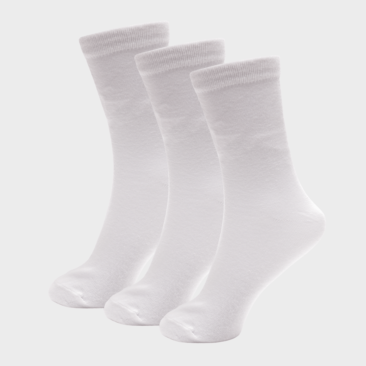 Kids 3pk White Socks from You Know Who's