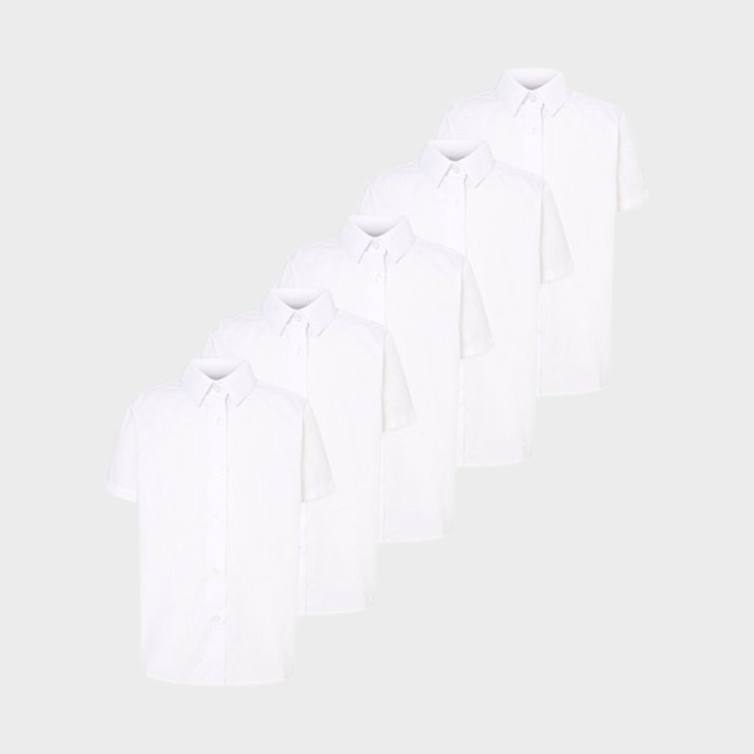 Kids 5pk SS School Shirts from You Know Who's