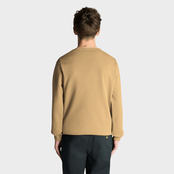 Kids Beige Lyle and Scott Logo Sweatshirt from You Know Who's