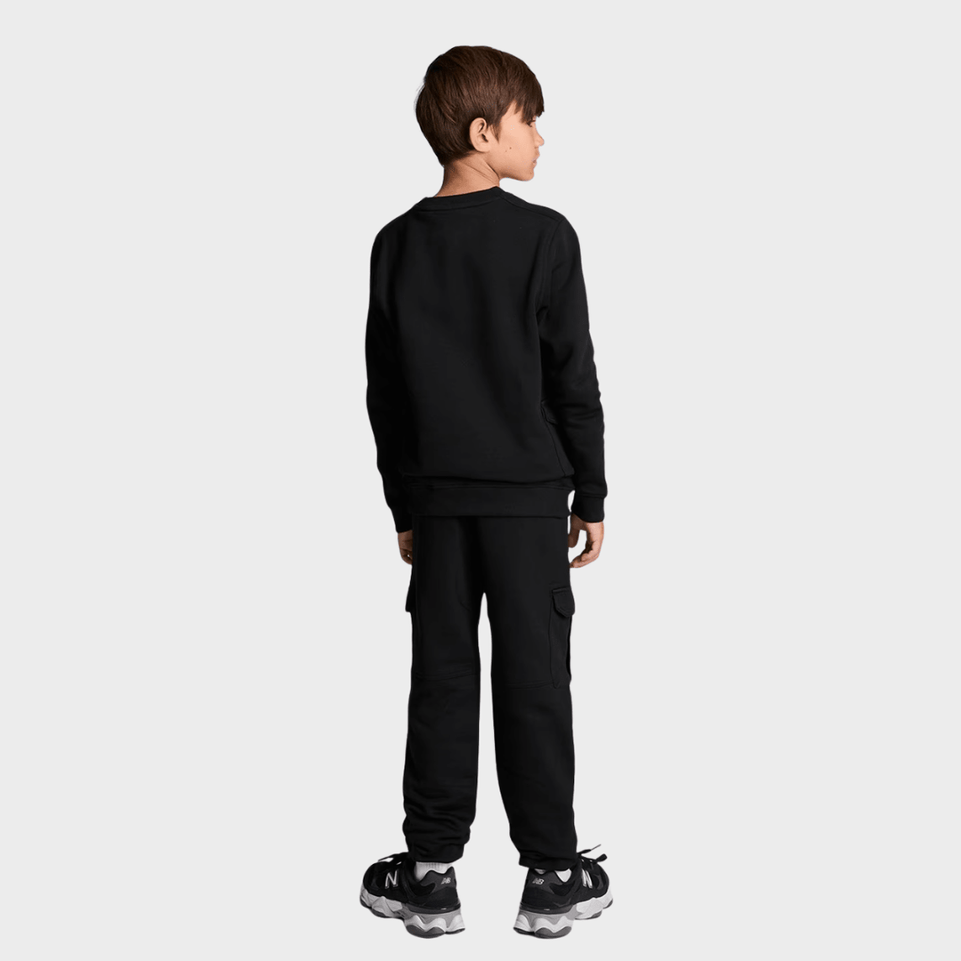 Kids Black Lyle and Scott Cargo Joggers from You Know Who's