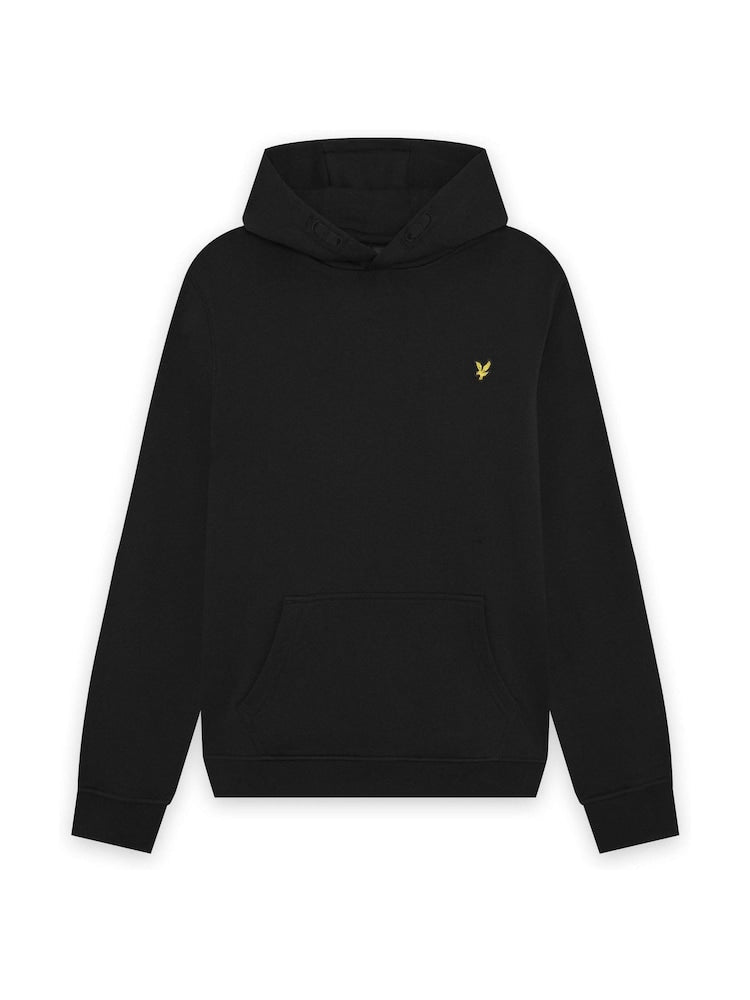 Kids Black Lyle and Scott Logo Hoodie from You Know Who's