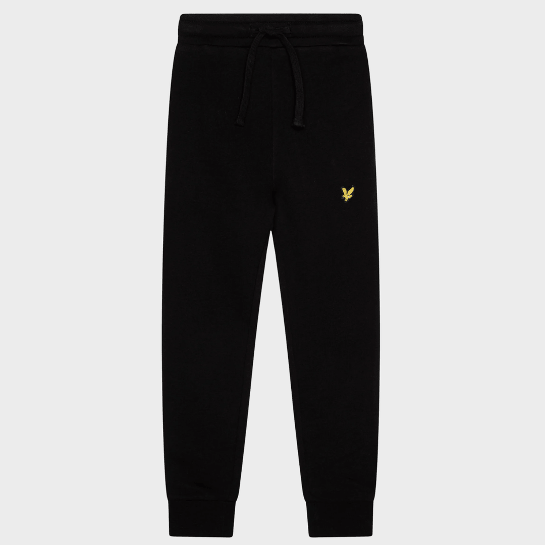Kids Black Lyle and Scott Logo Joggers from You Know Who's