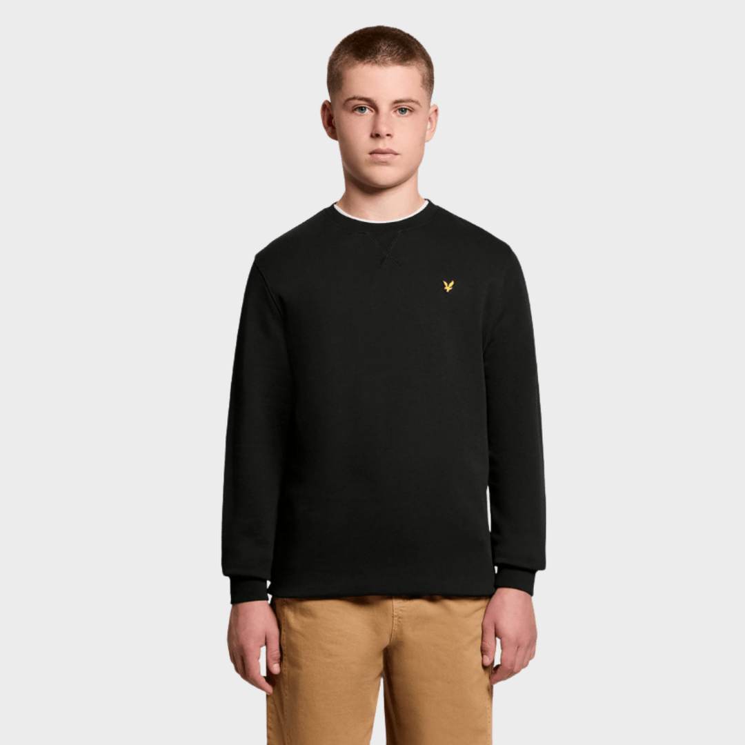 Kids Black Lyle and Scott Logo Sweatshirt from You Know Who's