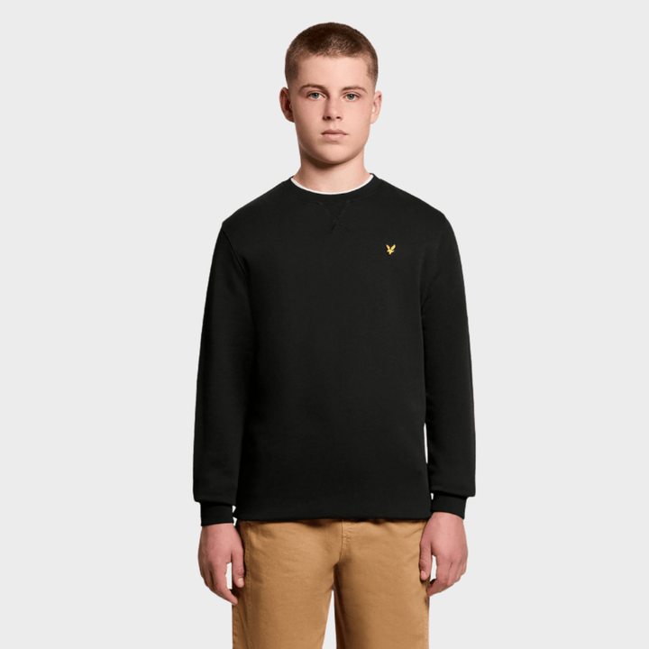 Kids Black Lyle and Scott Logo Sweatshirt from You Know Who's
