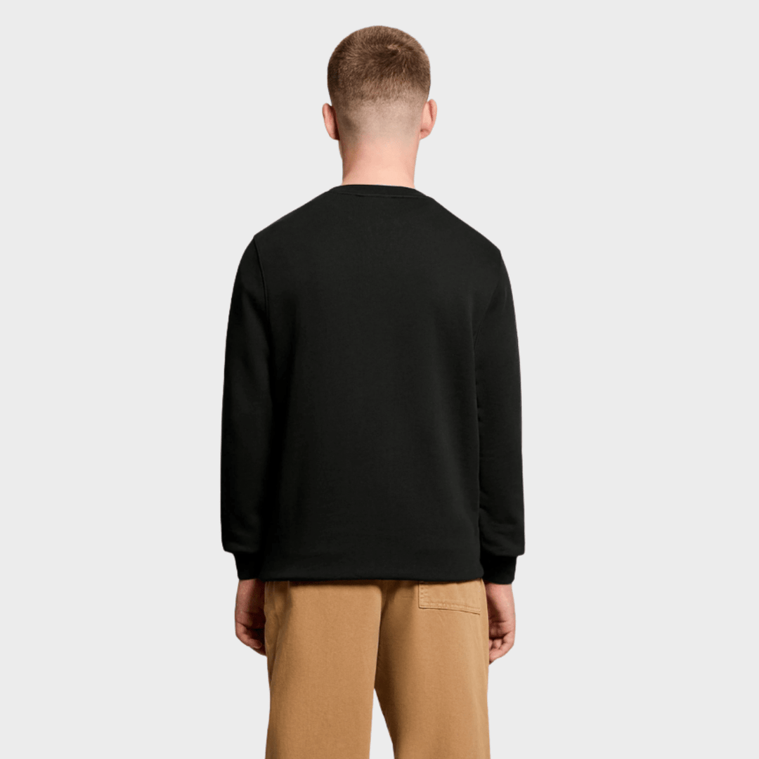 Kids Black Lyle and Scott Logo Sweatshirt from You Know Who's