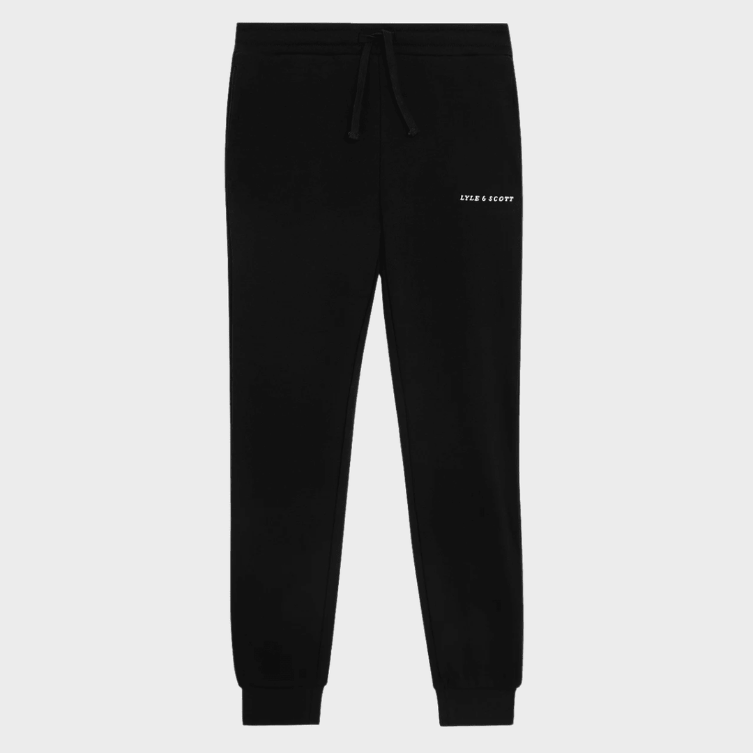 Kids Black Lyle and Scott Text Joggers from You Know Who's