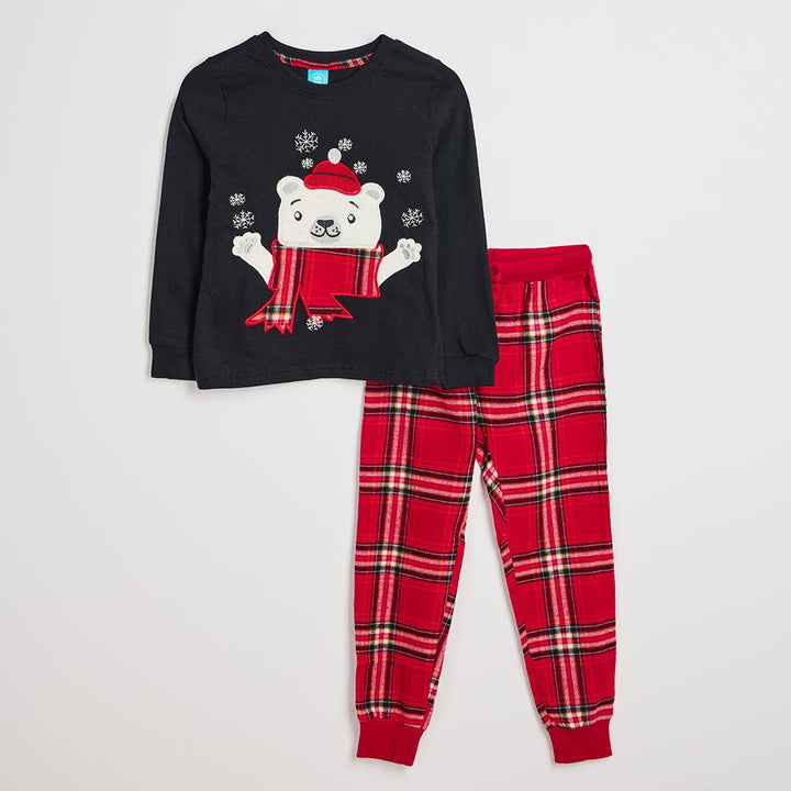 Kids Black Polar Bear PJ from You Know Who's