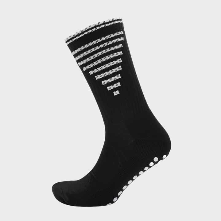 Kids Black Sport Grip Socks from You Know Who's