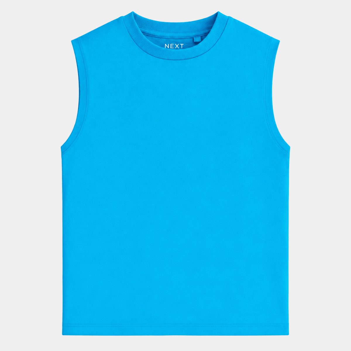Kids Blue Crew Neck Vest from You Know Who's