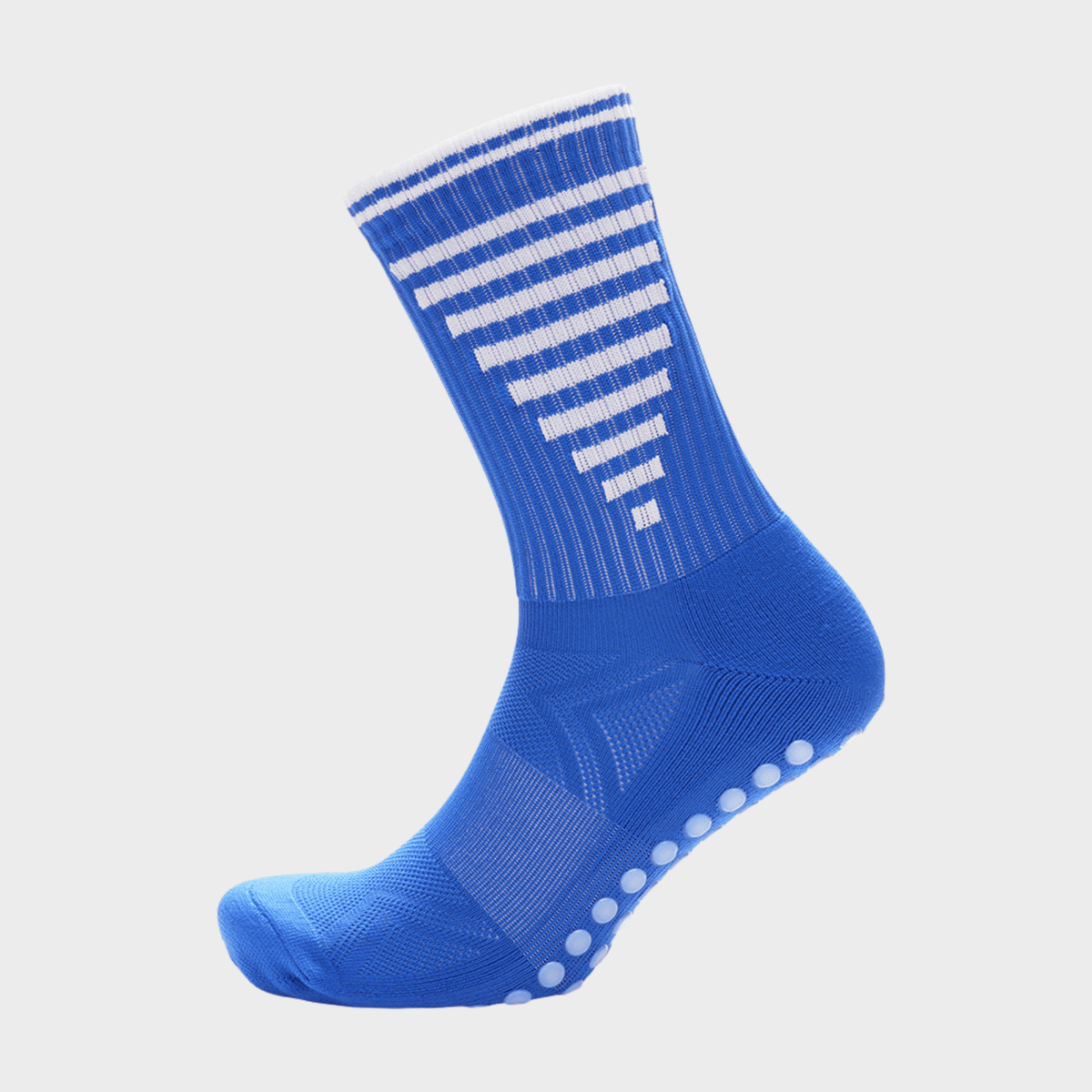 Kids Blue Sport Grip Socks from You Know Who's