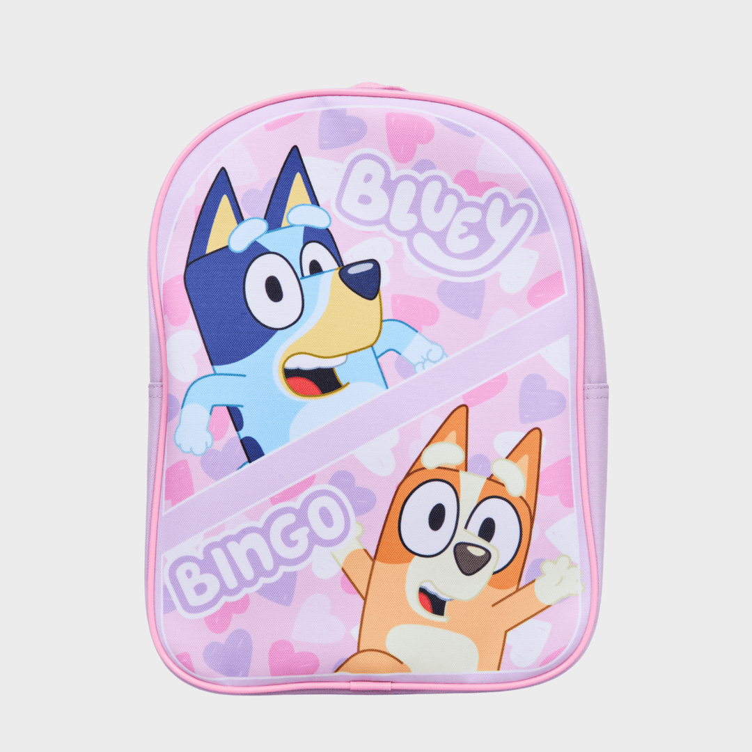 Kids Bluey And Bingo Hearts Backpack from You Know Who's