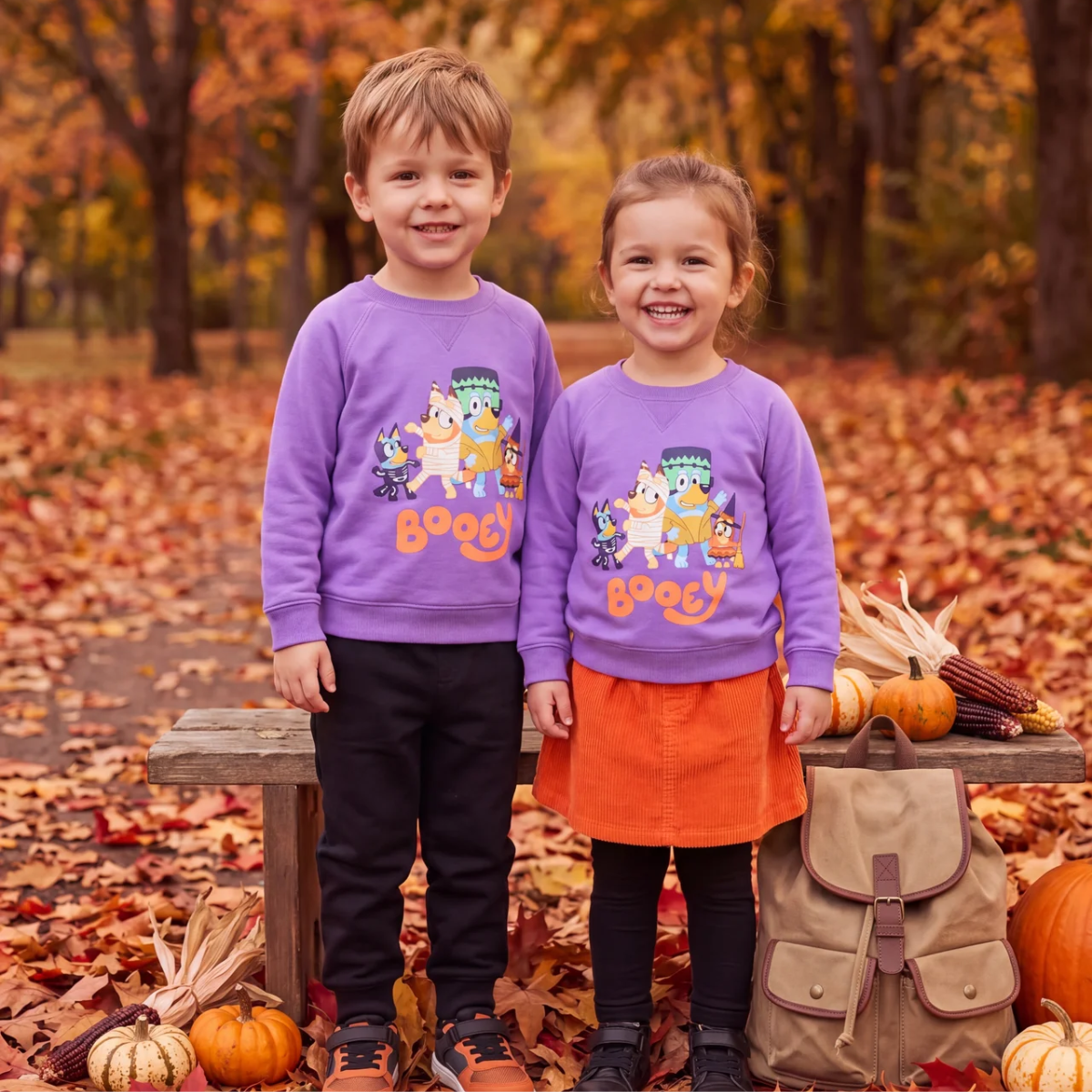 Kids Bluey Halloween Sweater from You Know Who's