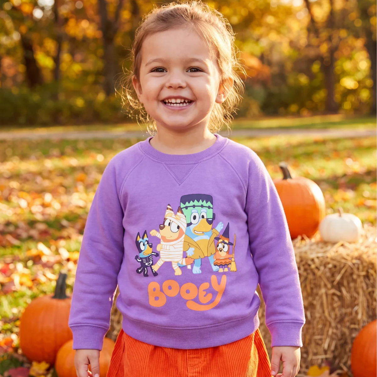Kids Bluey Halloween Sweater from You Know Who's