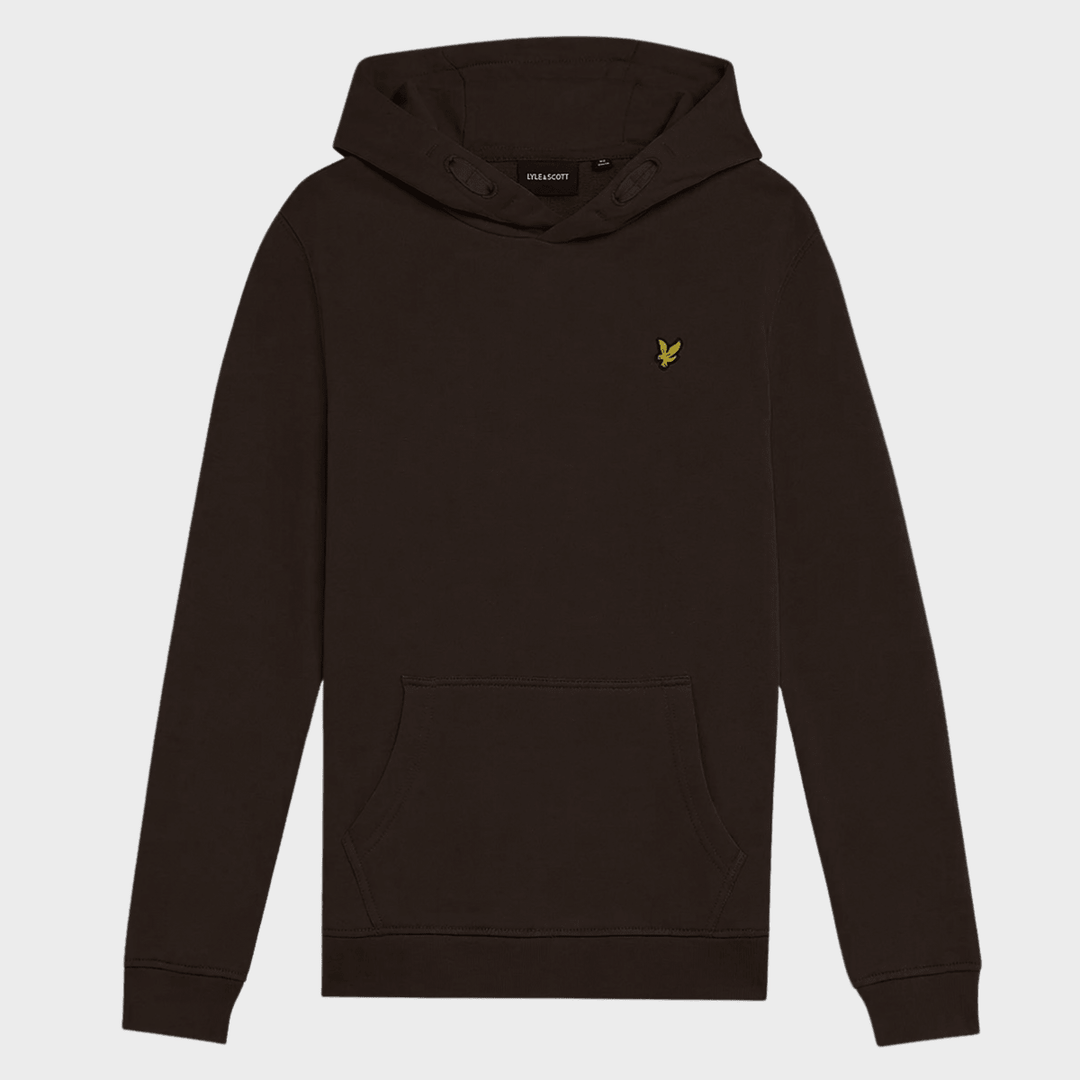 Kids Brown Lyle and Scott Logo Hoodie from You Know Who's
