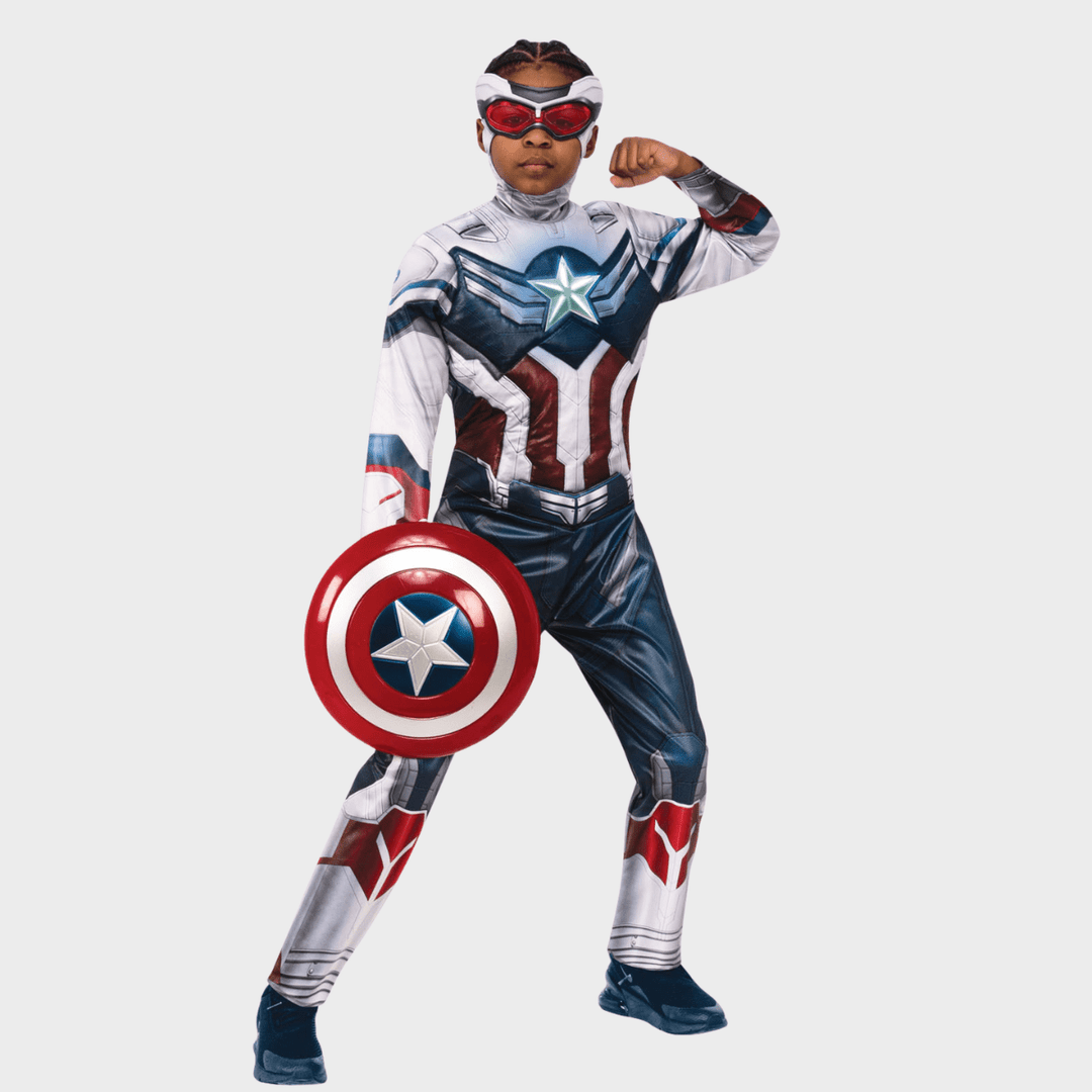 Kids Captain America Fancy Dress from You Know Who's