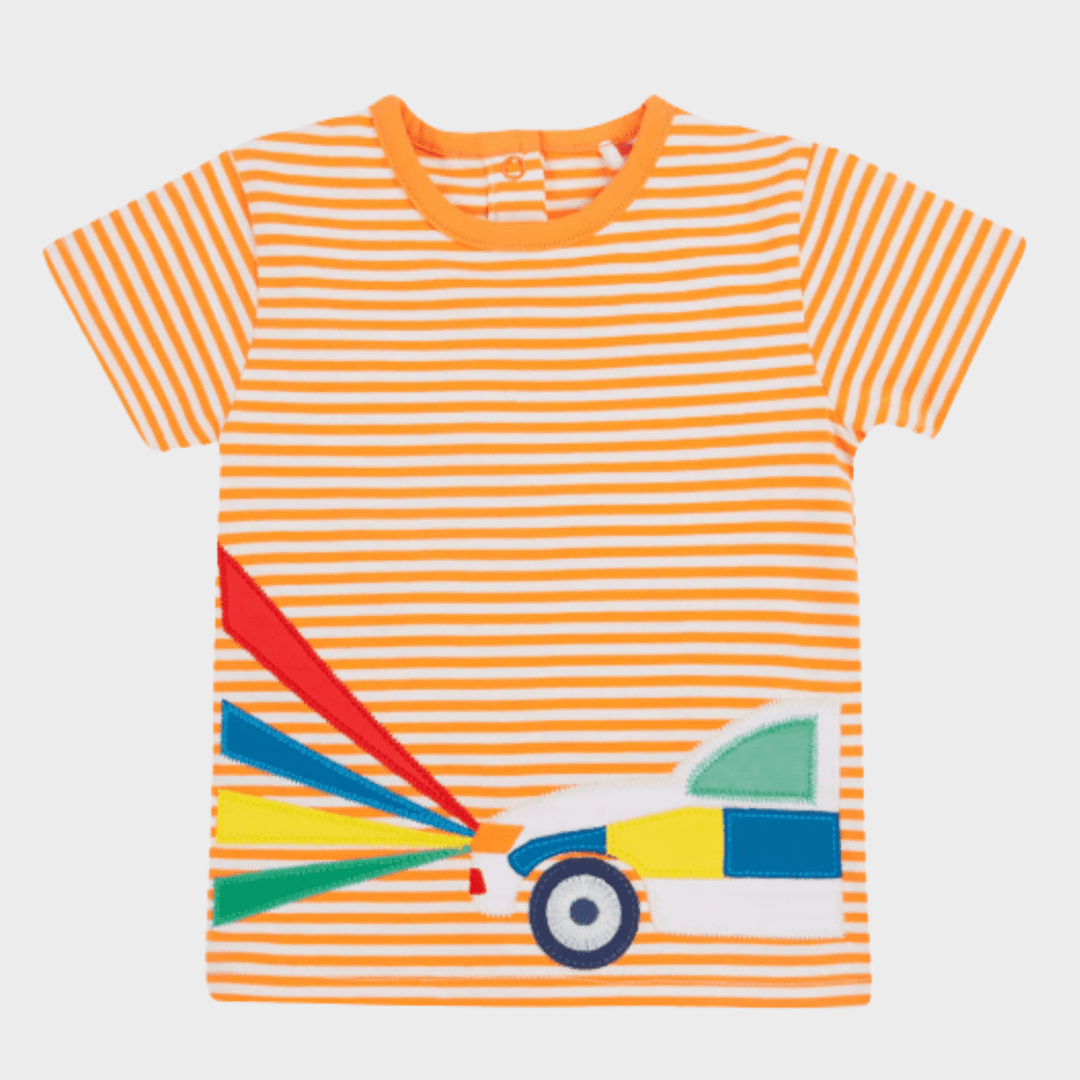Kids Car Stripe Frugi Top from You Know Who's