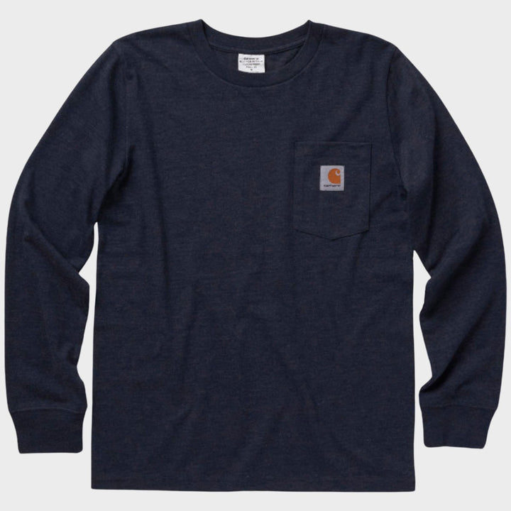 Kids Carhartt Pocket Top Navy from You Know Who's