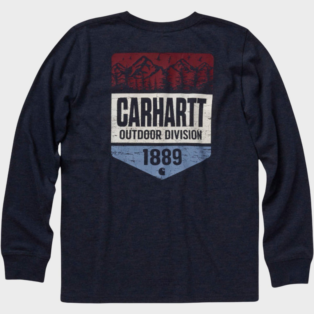 Kids Carhartt Pocket Top Navy from You Know Who's