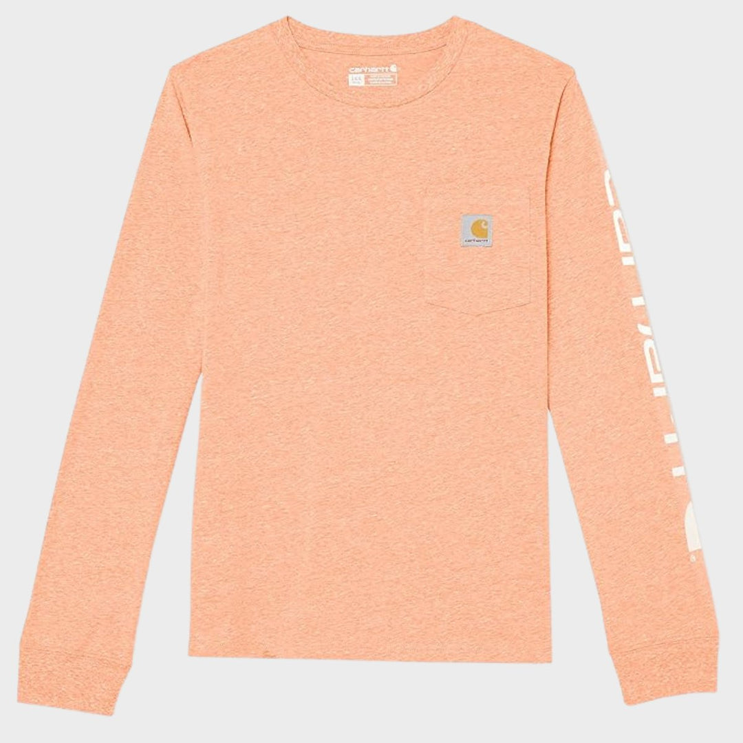 Kids Carhartt Pocket Top Orange from You Know Who's