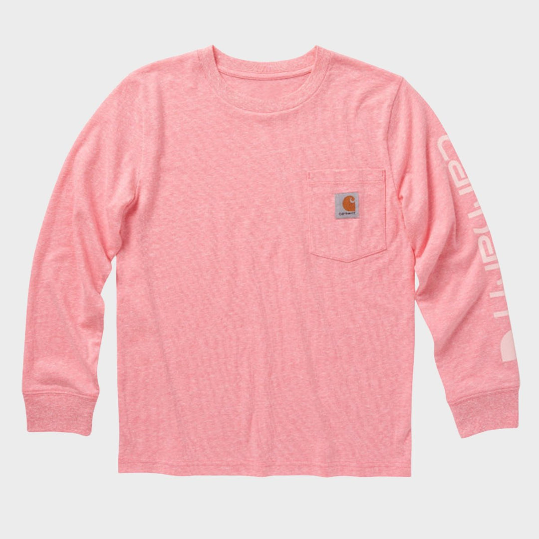 Kids Carhartt Pocket Top Pink from You Know Who's