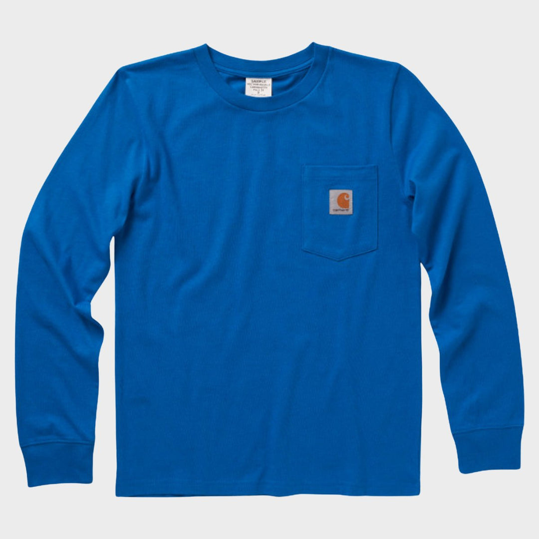 Kids Carhartt Pocket Top Royal Blue from You Know Who's