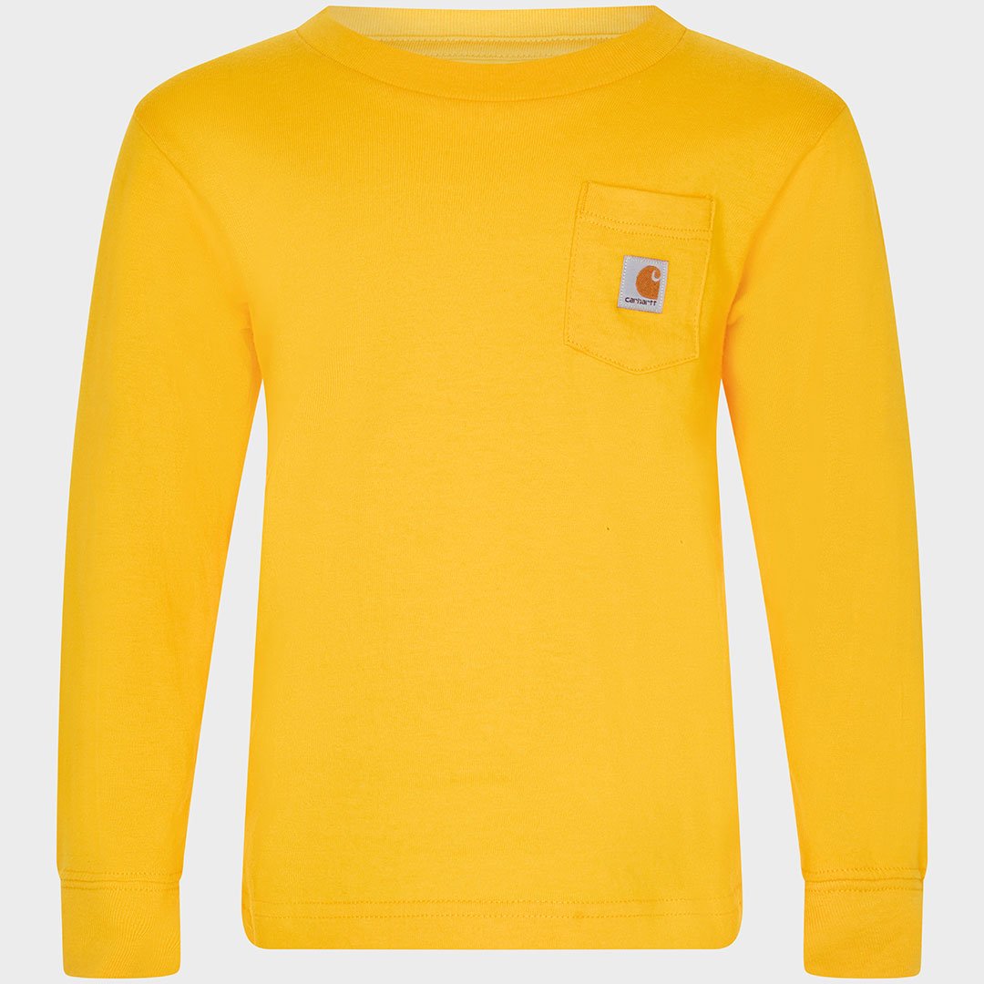Kids Carhartt Pocket Top Yellow from You Know Who's