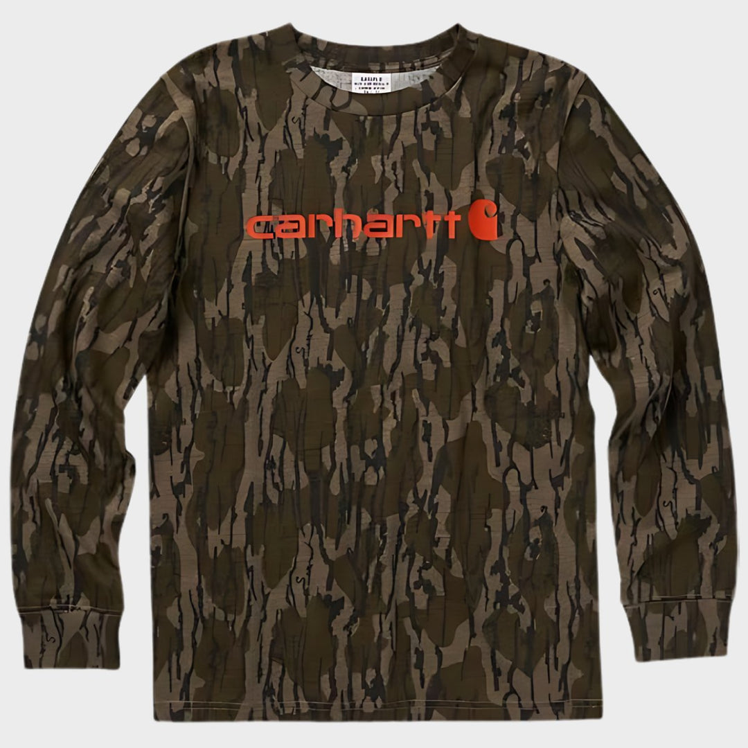 Kids Carhartt Top Woodland Orange from You Know Who's