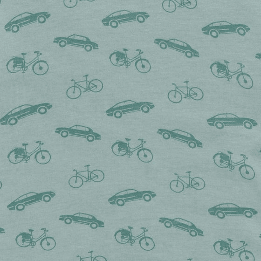 Kids Cars Green Treat Bamboo Pjs from You Know Who's