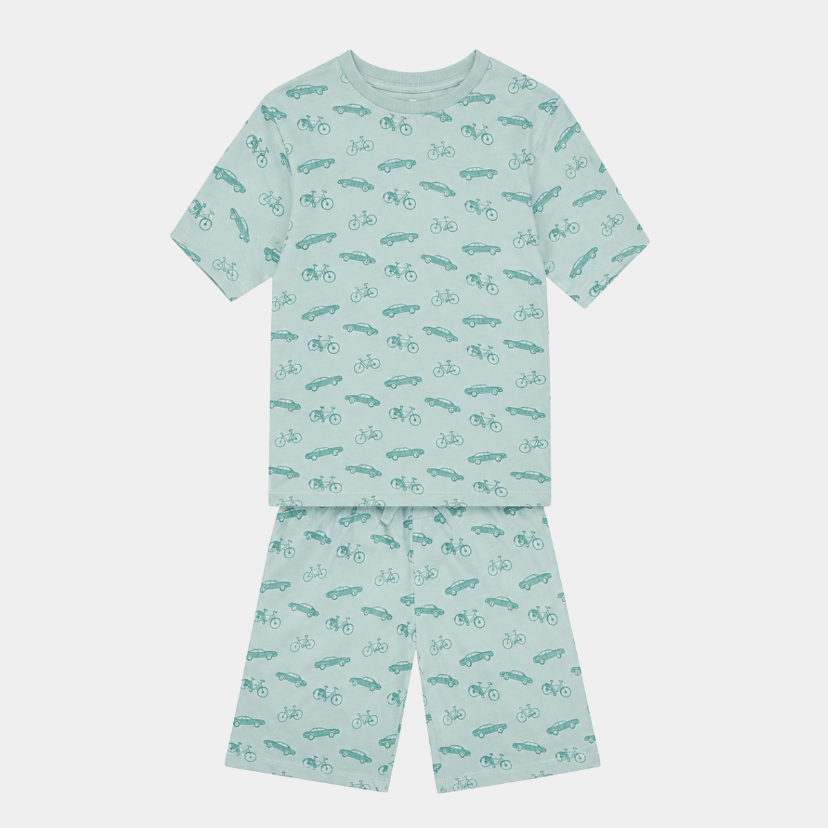 Kids Cars Green Treat Bamboo Pjs from You Know Who's