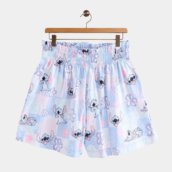 Kids Check Stitch Nightwear Shorts from You Know Who's