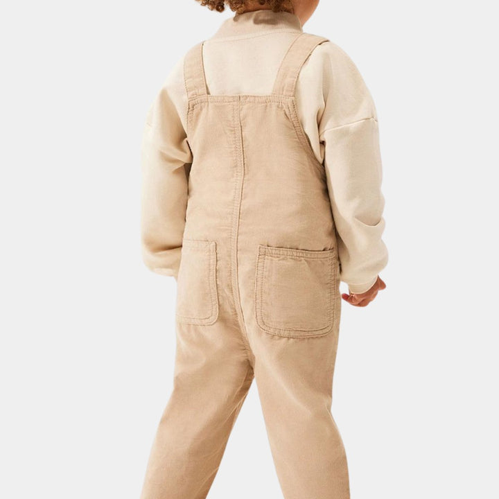 Kids Corduroy Top & Dungaree Set from You Know Who's