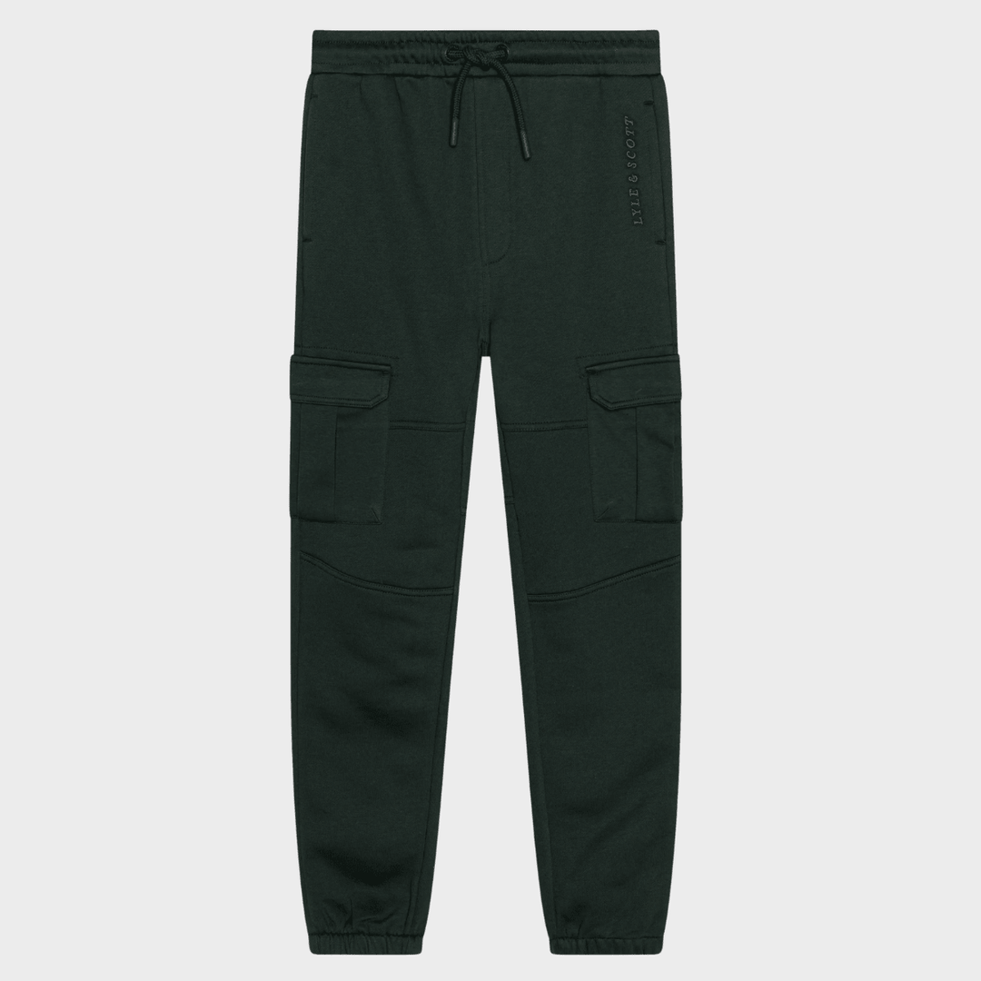 Kids Dark Green Lyle and Scott Cargo Joggers from You Know Who's