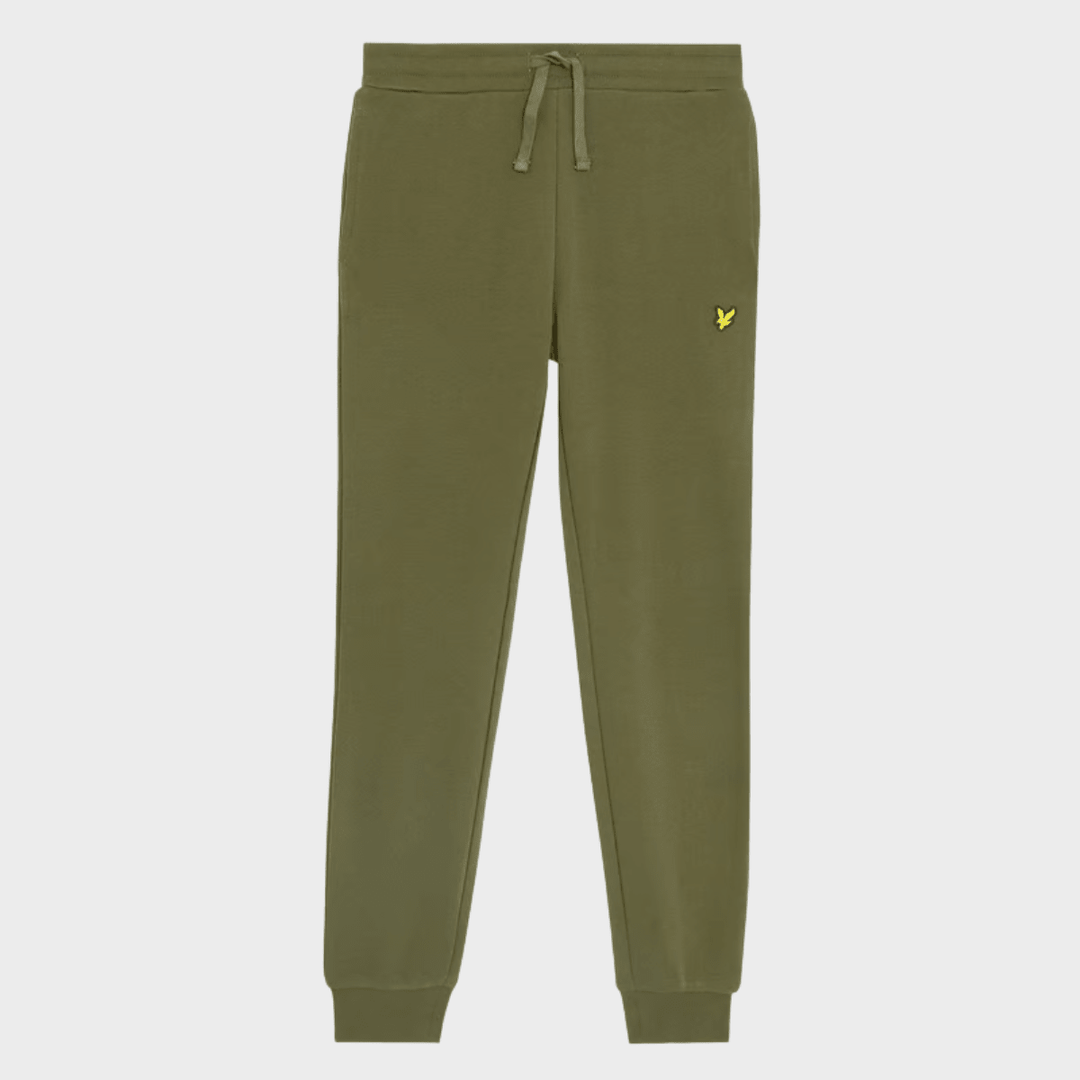 Kids Dark Green Lyle and Scott Logo Joggers from You Know Who's